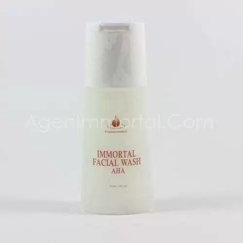 IMMORTAL FACIAL WASH AHA 1 IMMORTAL FACIAL WASH AHA