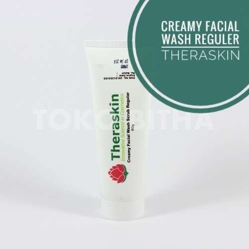 THERASKIN CREAMY FACIAL WASH SCRUB 1 THERASKIN CREAMY FACIAL WASH SCRUB