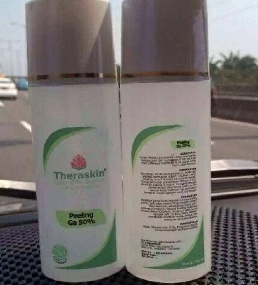 THERASKIN GA 50% 100 ML CAIRAN PEELING FLEK HITAM WAJAH