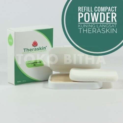 THERASKIN REFILL COMPACT POWDER ISI BEDAK PADAT 1 THERASKIN REFILL COMPACT POWDER ISI BEDAK PADAT