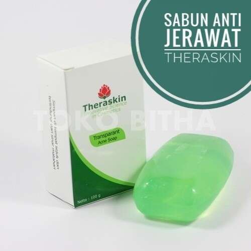 THERASKIN TRANSPARANT ACNE SOAP SABUN JERAWAT DADA DAN PUNGGUNG 1 THERASKIN TRANSPARANT ACNE SOAP SABUN JERAWAT DADA DAN PUNGGUNG