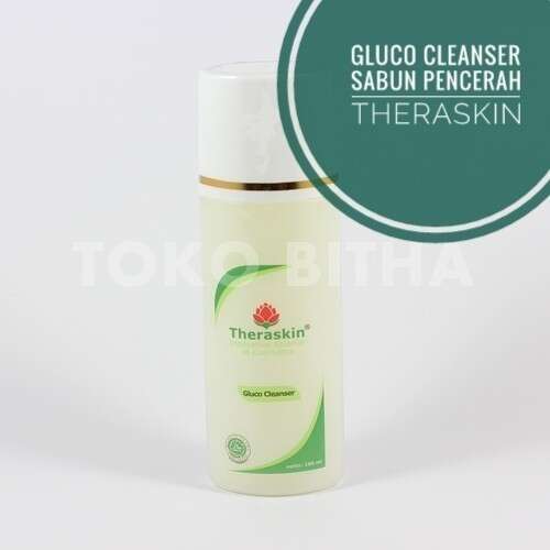 SABUN WAJAH ANTI BRUNTUSAN THERASKIN GLUCO CLEANSER MEMBERSIHKAN MENGHALUSKAN DAN MELEMBABKAN WAJAH 1 SABUN WAJAH ANTI BRUNTUSAN THERASKIN GLUCO CLEANSER MEMBERSIHKAN MENGHALUSKAN DAN MELEMBABKAN WAJAH