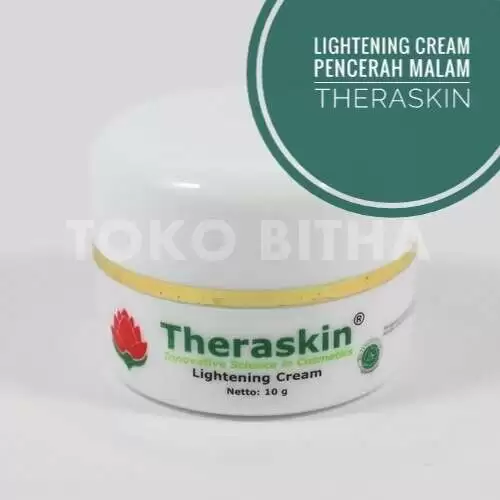 THERASKIN LIGHTENING CREAM PENCERAH MALAM