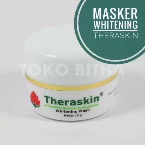 THERASKIN WHITENING MASK MASKER PENCERAH WAJAH 1 THERASKIN WHITENING MASK MASKER PENCERAH WAJAH