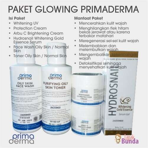 REVIEW PRIMADERMA PAKET GLOWING SKINCARE TERBAIK