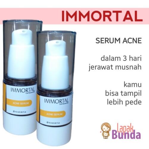 IMMORTAL ACNE SERUM ANTI JERAWAT 1 immortal acne serum