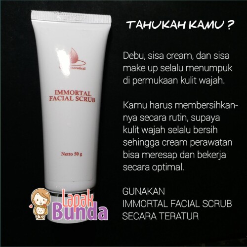 facial scrub immortal