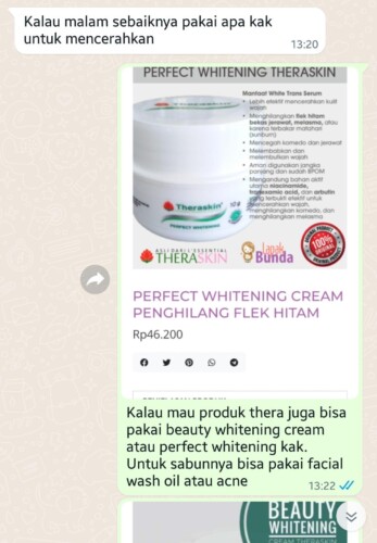 cream siang cream malam