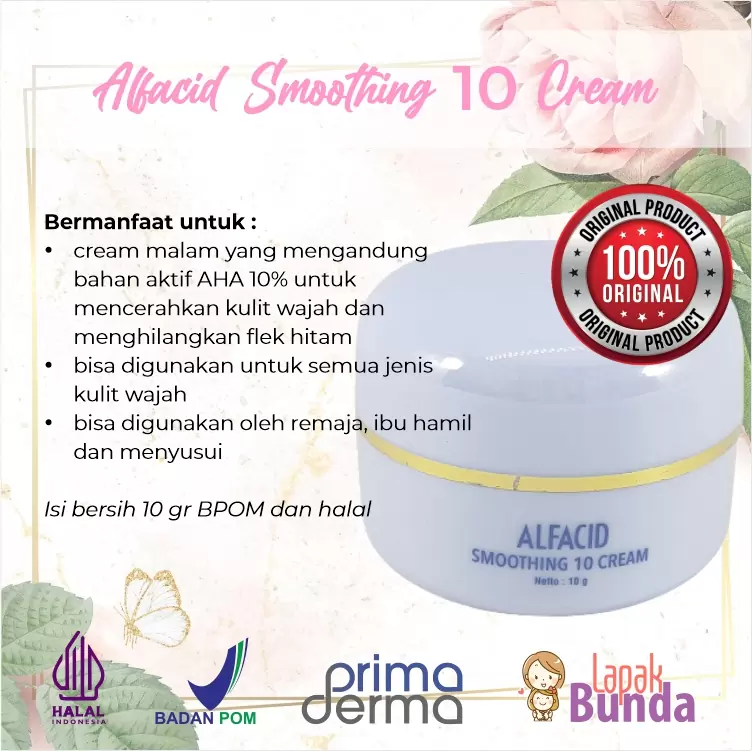 PAKET ALFACID PRIMADERMA 3 alfacid 10 cream primaderma