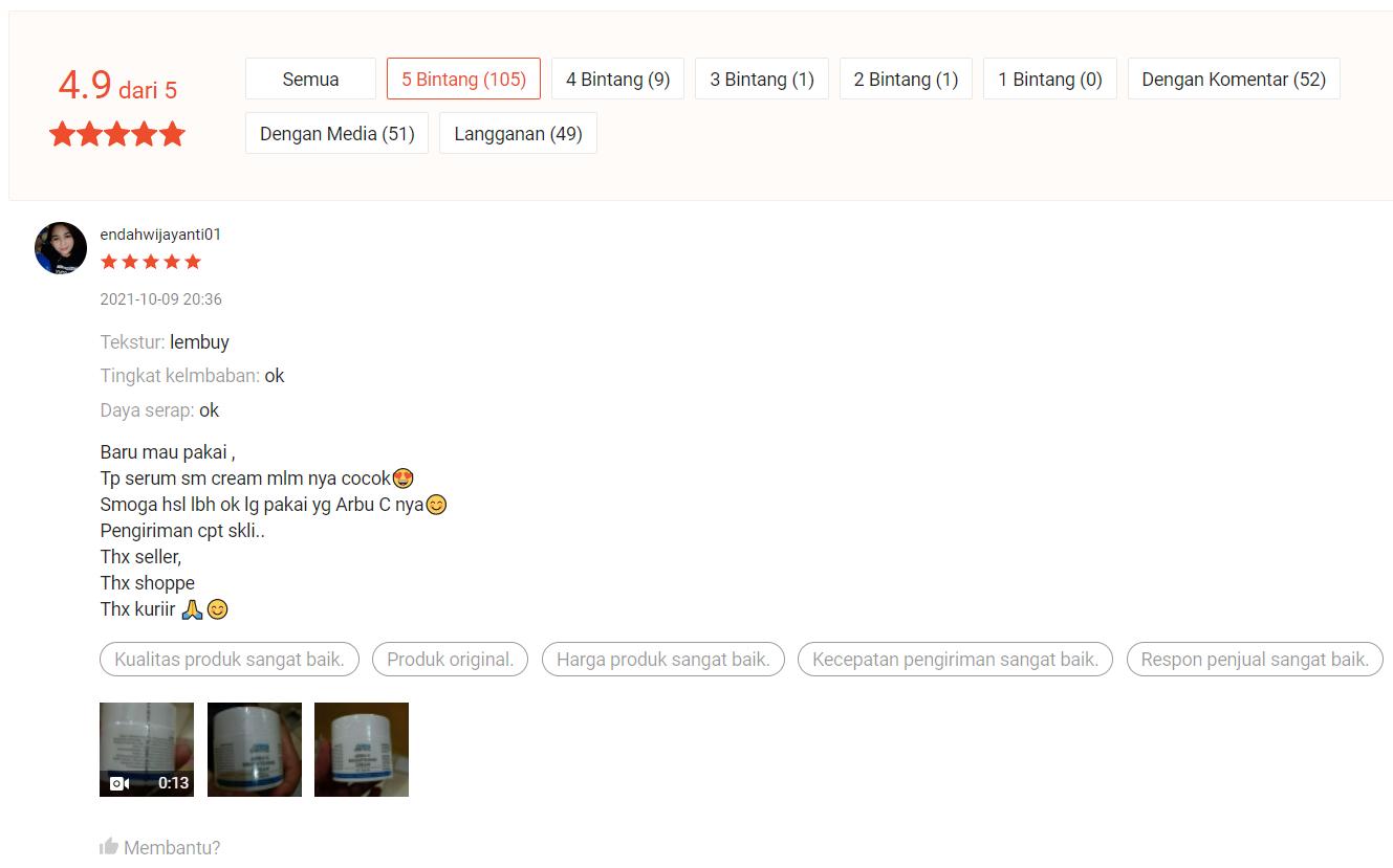 PEDOMAN 5 CARA BELANJA DI SHOPEE DAN TOKOPEDIA CREAM KECANTIKAN ORIGINAL MURAH 4 shopee lapakbunda