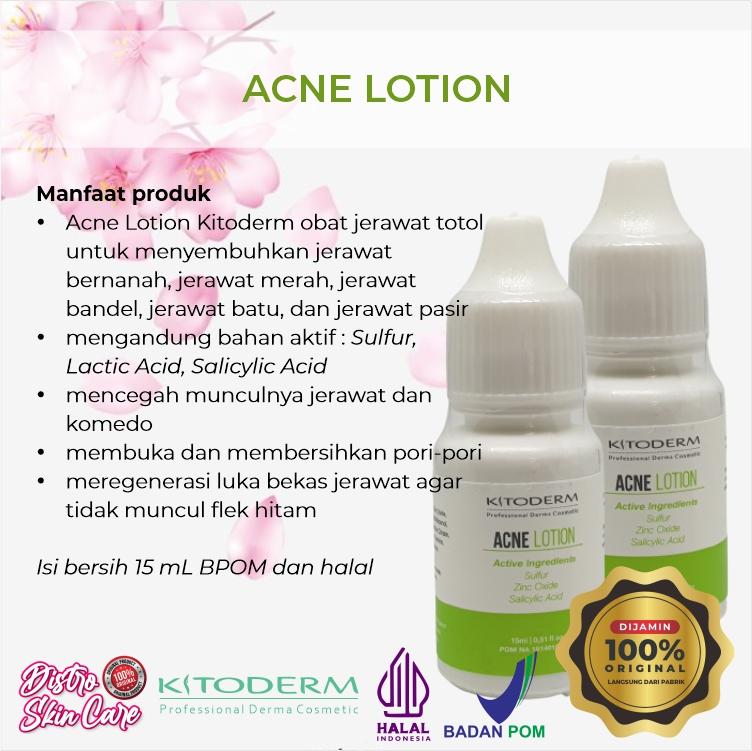 KITODERM ACNE LOTION OBAT TOTOL JERAWAT 1 KITODERM ACNE LOTION OBAT TOTOL JERAWAT