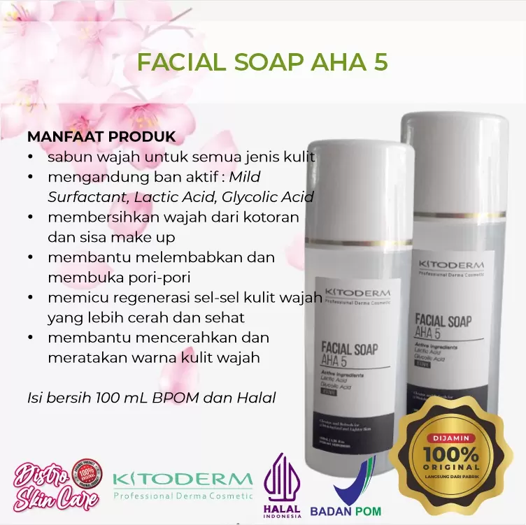 KITODEM FACIAL SOAP AHA 5