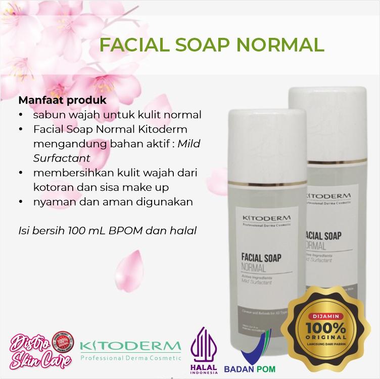 KITODERM FACIAL SOAP NORMAL 1 KITODERM FACIAL SOAP NORMAL