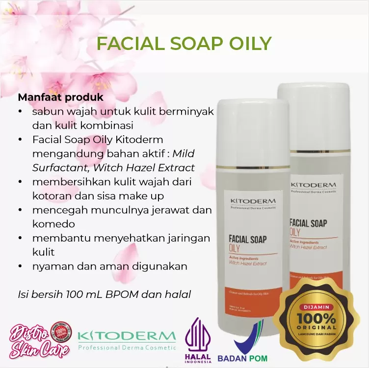 KITODERM FACIAL SOAP OILY 1 KITODERM FACIAL SOAP OILY