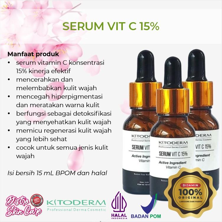 KITODERM SERUM VITAMIN C 15% 1 serum vit c kitoderm