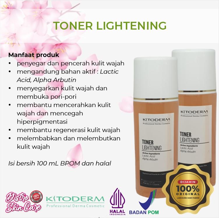 KITODERM TONER LIGHTENING 1 KITODERM TONER LIGHTENING