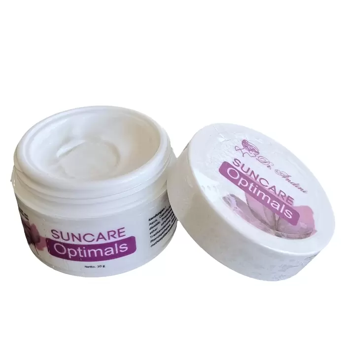 SUNCARE SPF50 OPTIMALS DR ANDINI UNTUK MELINDUNGI WAJAH DARI UVA UVB 2 suncare spf50 optimals dr andini